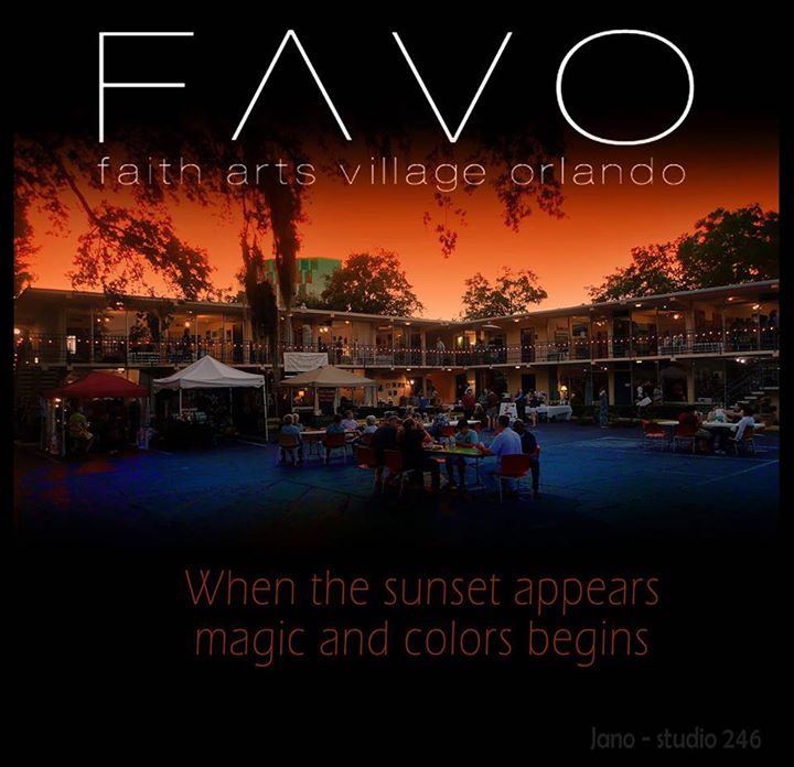 FAVO at sunset