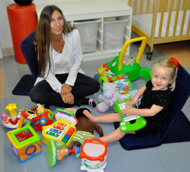 Nursery is located on second floor of Education Building