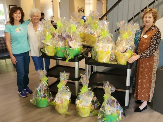 Easter baskets delivery 3.25.24